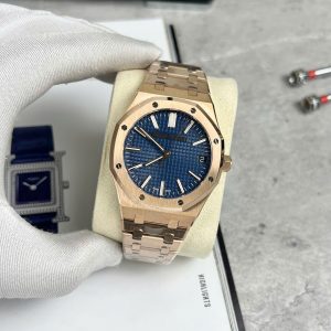 Audemars Piguet 15500 18k Gold Blue Dial 41mm 1