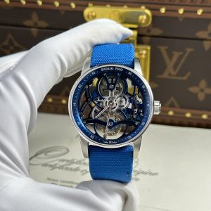 Audemars Piguet 26600 Tourbillon Blue Openworked 41mm 1