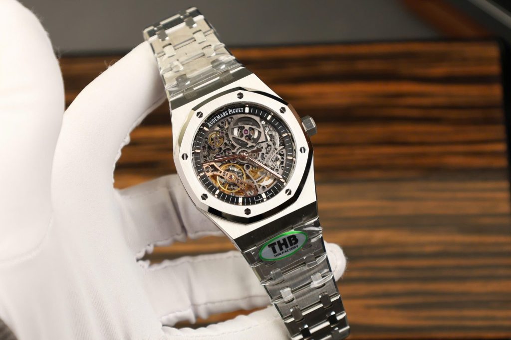 Audemars Piguet Royal Oak 15407 BlackSkeleton Dial 41mm 1