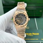Audemars Piguet Royal Oak 15407 Rose Gold Skeleton Dial 41mm 1