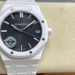Audemars Piguet Royal Oak 15500 White Ceramic Black Dial 41mm 1