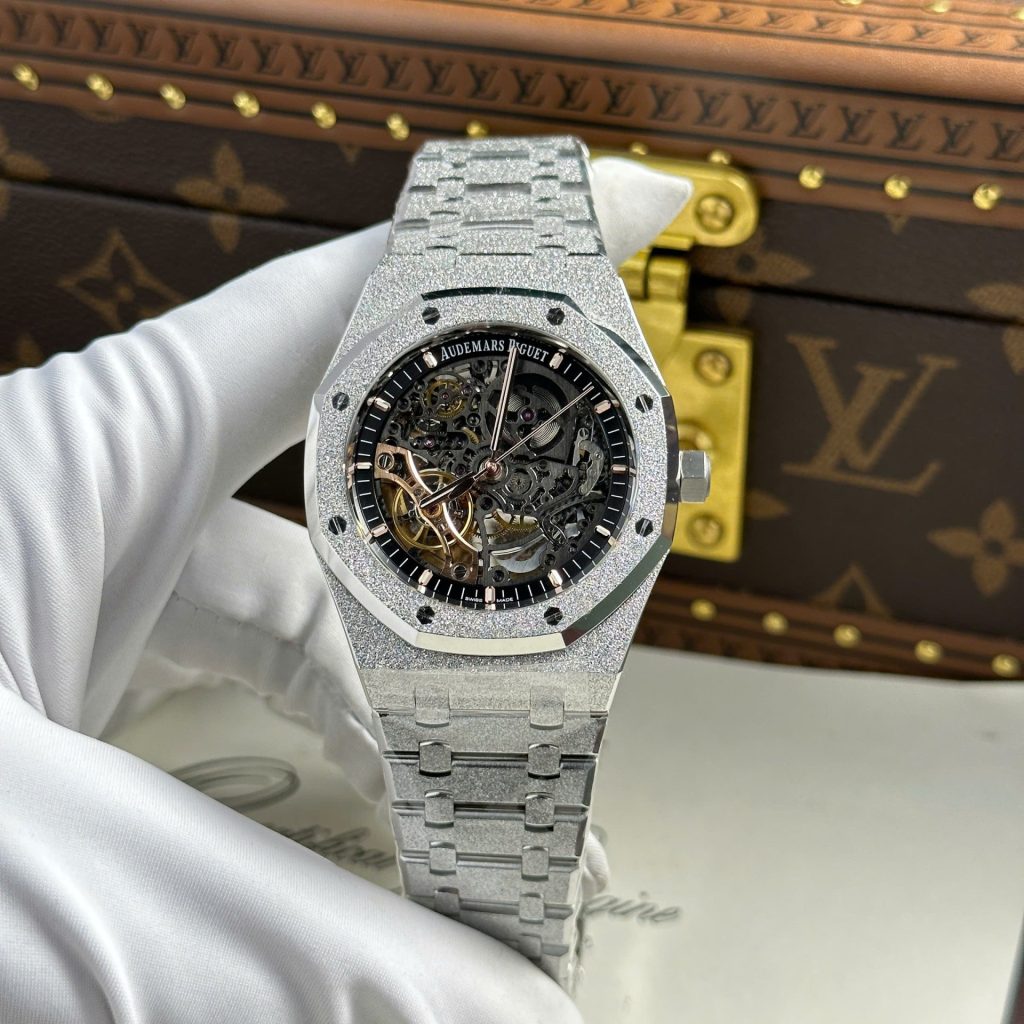 Audemars Piguet Royal Oak Frost 15407 Skeleton Dial 41mm 1