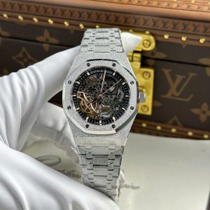 Audemars Piguet Royal Oak Frost 15407 Skeleton Dial 41mm 1