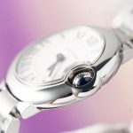 Cartier Ballon Bleu steel strap 28mm 7