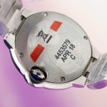 Cartier Ballon Bleu steel strap 28mm 9