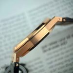 Dong Ho Audemars Piguet Royal Oak 15500OR Boc Vang Hong Day Da Den 41mm 6