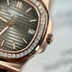 Dong Ho Patek Philippe Nautilus 5711 Replica 11 Boc Vang Do Kim Cuong Tu Nhien 40mm 8