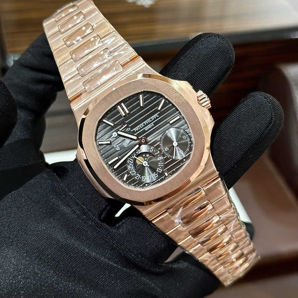 Dong Ho Patek Philippe Nautilus 5712R Che Tac Boc Vang Hong GRF 40mm 2