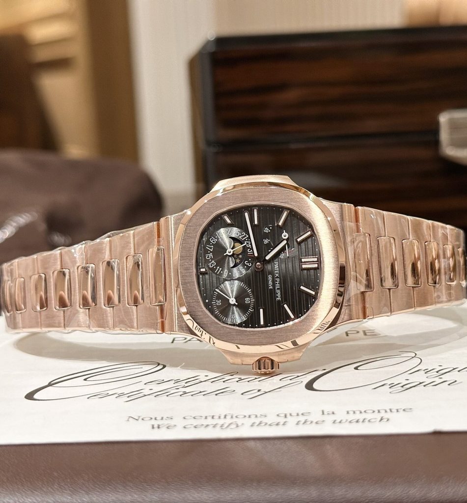 Dong Ho Patek Philippe Nautilus 5712R Che Tac Boc Vang Hong GRF 40mm 5 951x1024 1