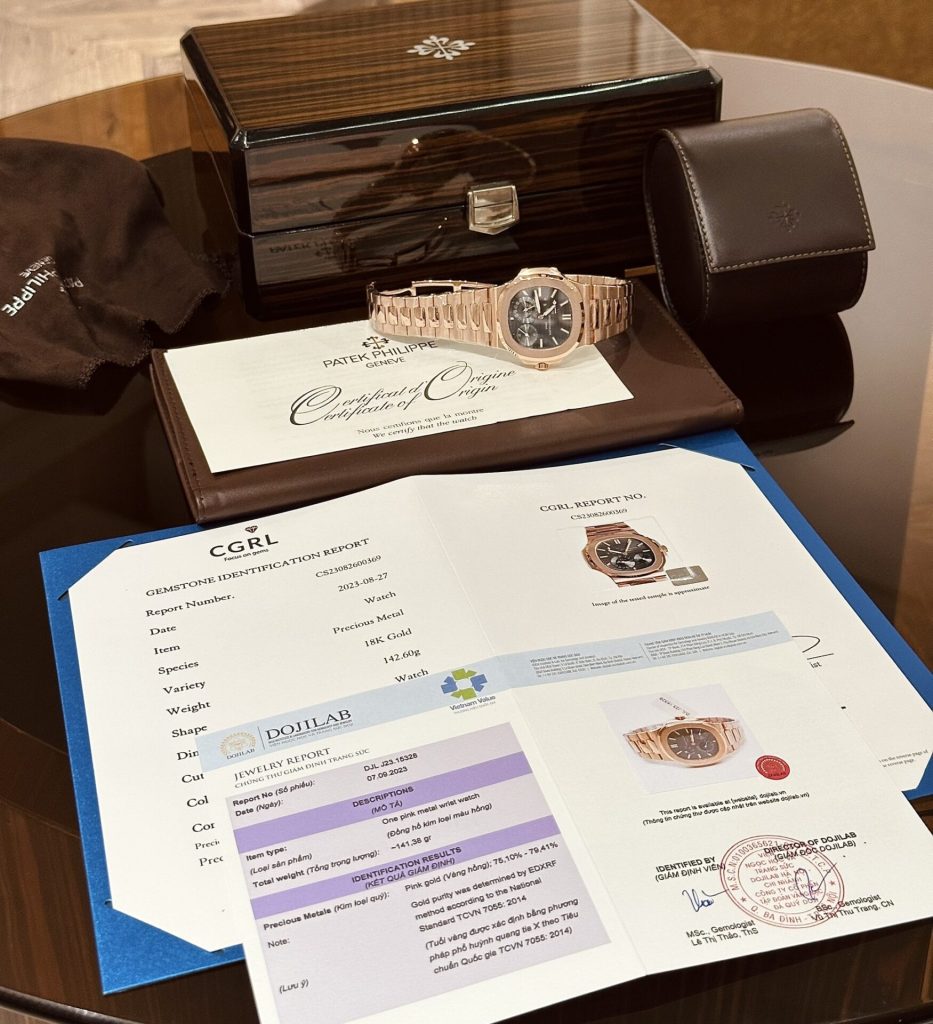 Dong Ho Patek Philippe Nautilus 5712R Che Tac Boc Vang Hong GRF 40mm 6 933x1024 1