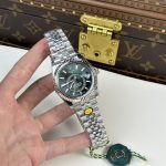 Dong Ho Rolex Rep 11 Sky Dweller 336934 Mat Xanh La Day Jubilee 42mm 4