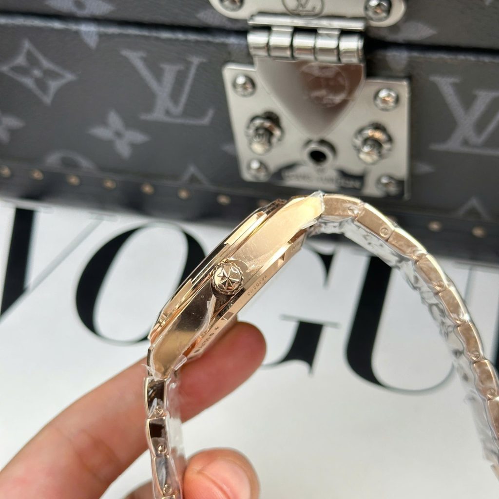 Dong Ho Vacheron Constantin Overseas 4500V Replica 11 Mat Xanh La Cay 41mm 9