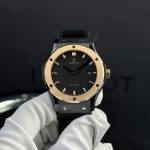 Hublot Classic Black Dial Gold Case 42mm 1