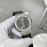 Hublot Classic Black Dial moissanite Case 38mm 2