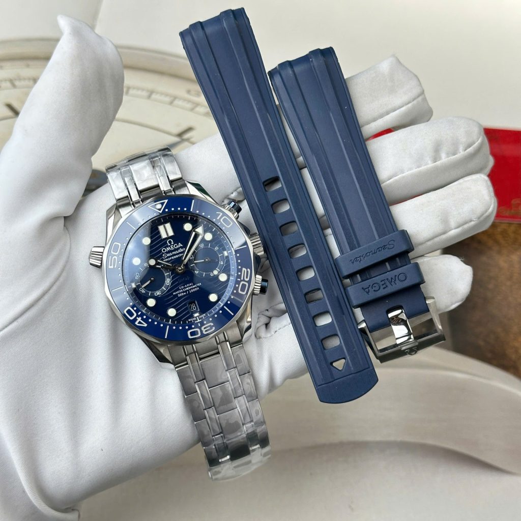 Omega Seamaster Diver 300M Chronograph Blue 210.30.44.51.03.001 44mm 2