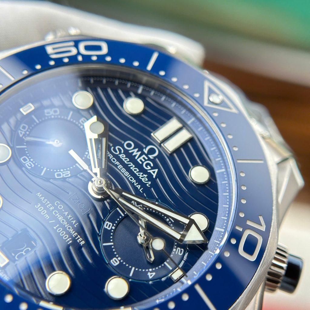 Omega Seamaster Diver 300M Chronograph Blue 210.30.44.51.03.001 44mm 5