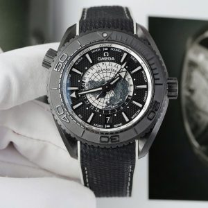 Omega Seamaster Planet Ocean Worldtimer 215.92.46.22.01.007 45mm 1