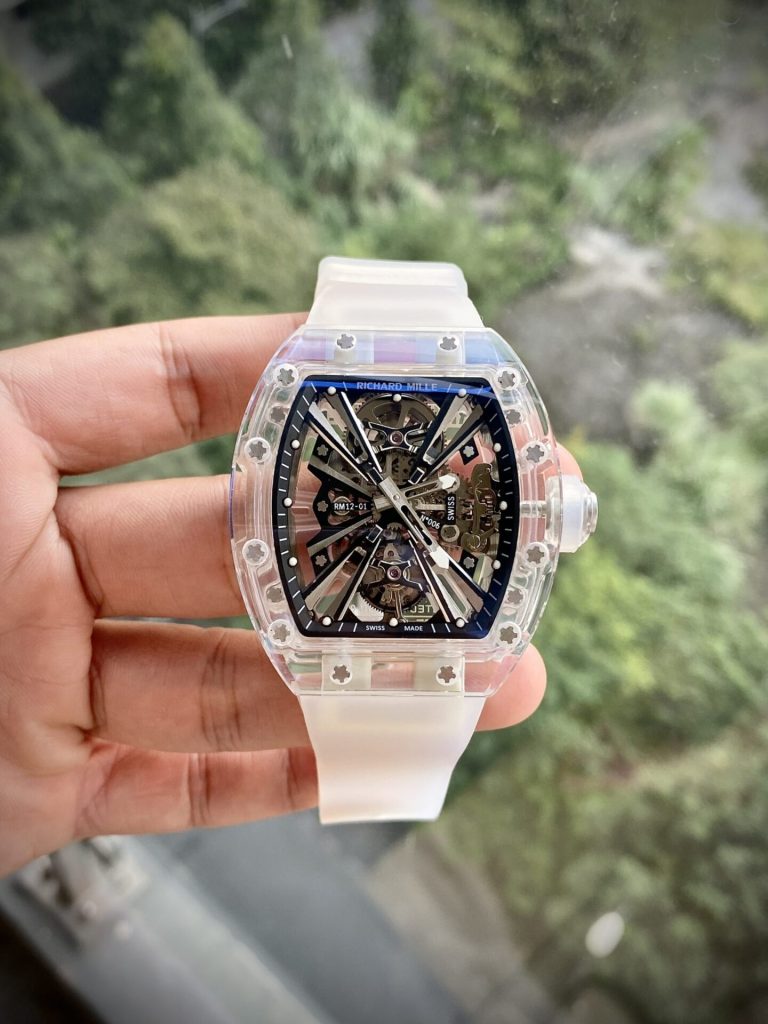 Richard Mille RM12 01 Tourbillon Sapphire Trang 1