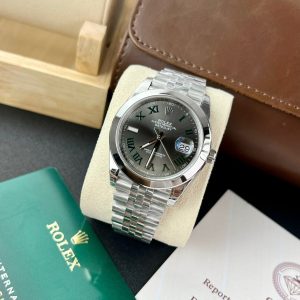 Rolex DateJust 126300 Matte Wimbledon Dial 41mm 1