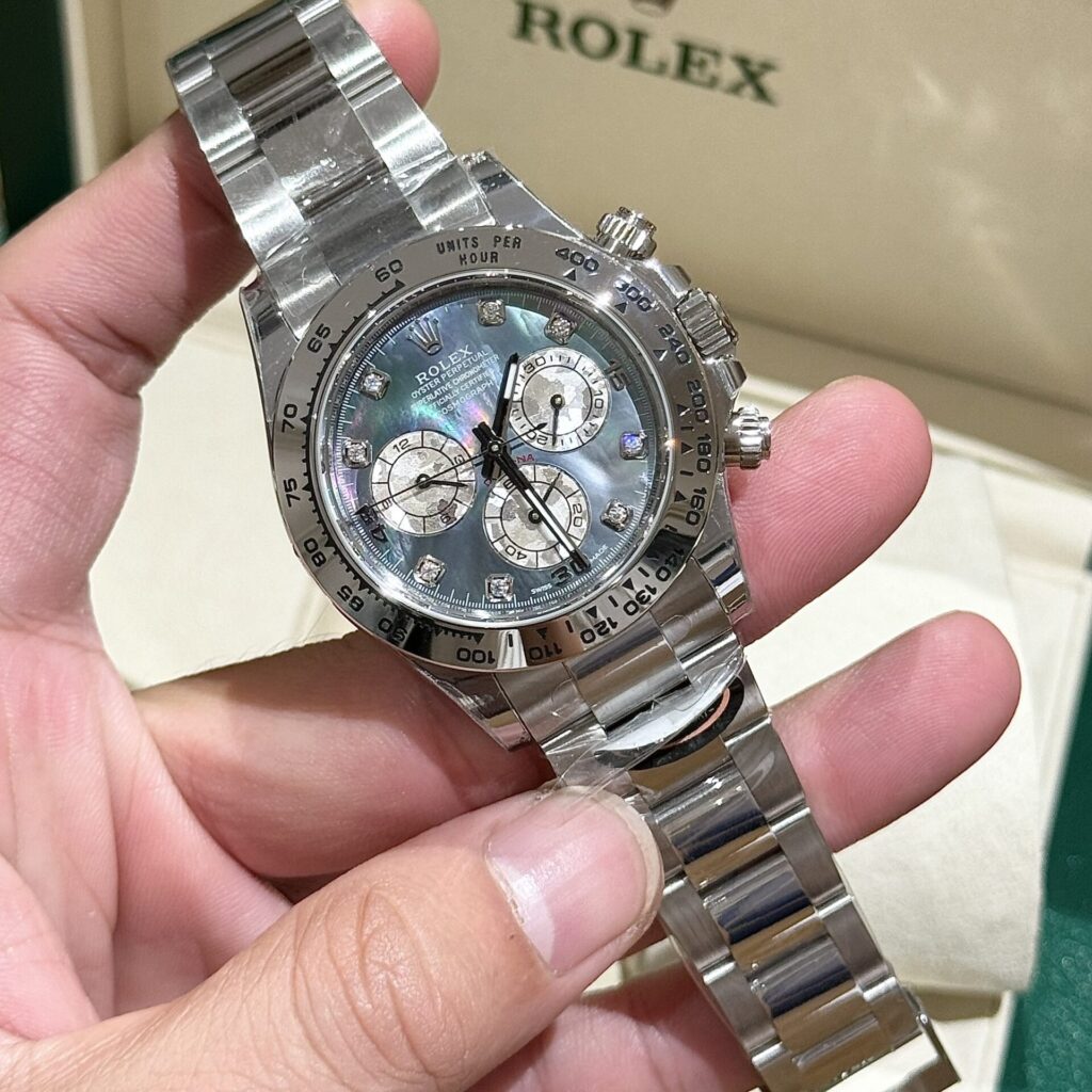 Rolex Daytona Moissanite Mother of Pearl dial 40mm 2