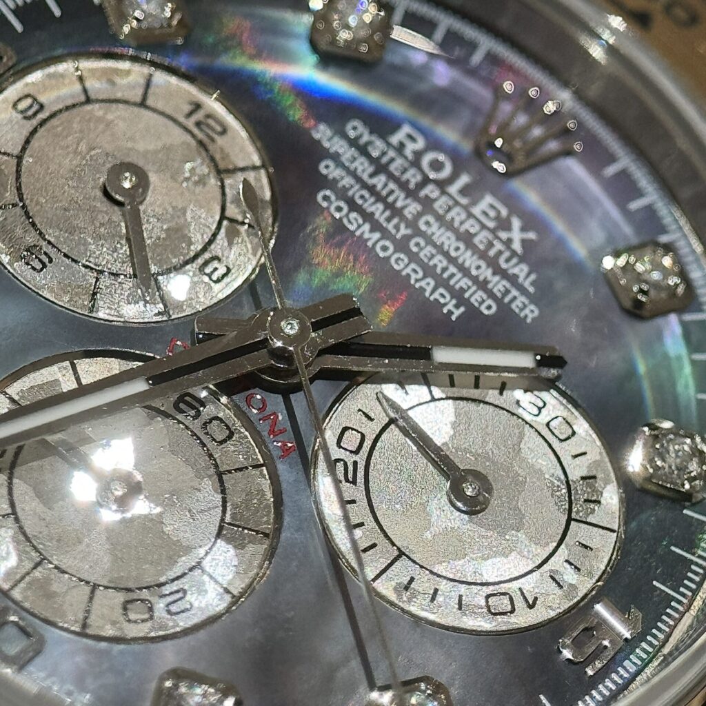 Rolex Daytona Moissanite Mother of Pearl dial 40mm 5