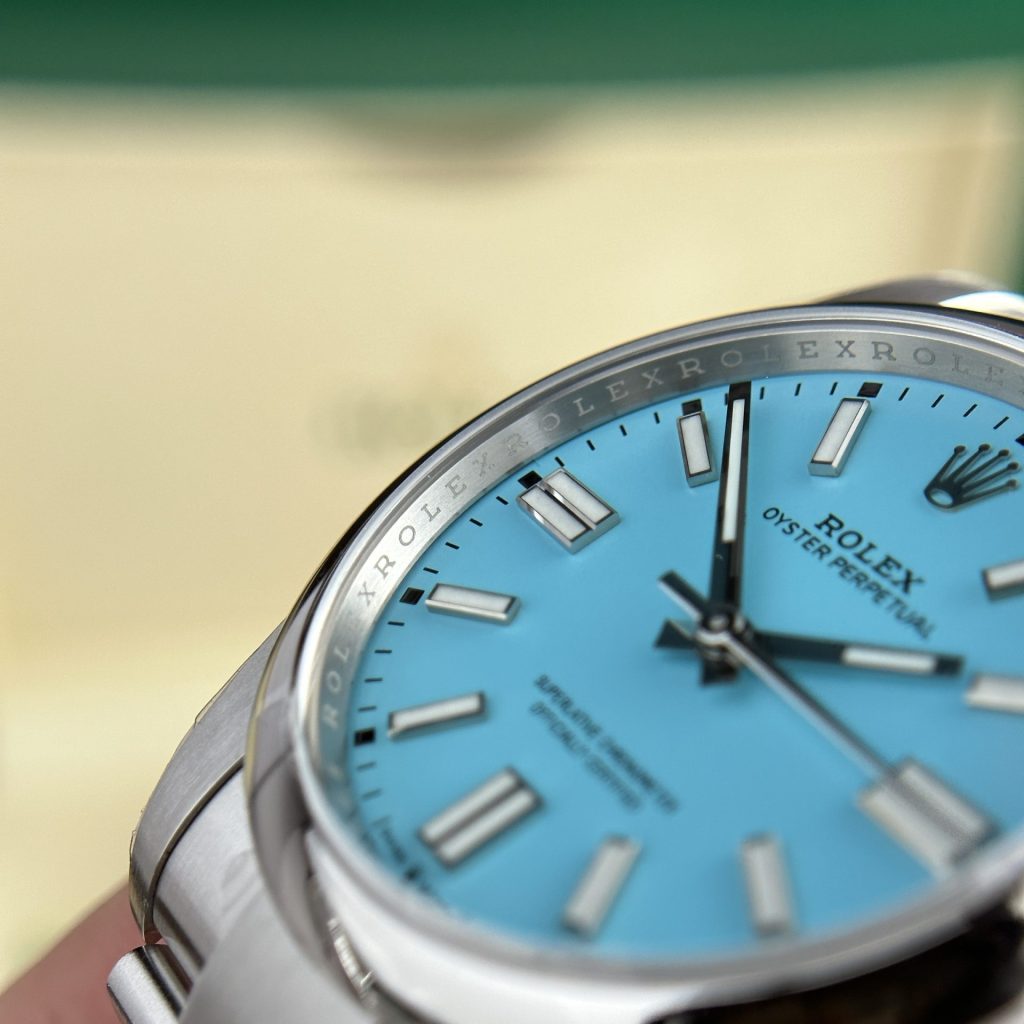 Rolex Oyster Perpetual 124300 Tiffany Blue Dial 41mm 5
