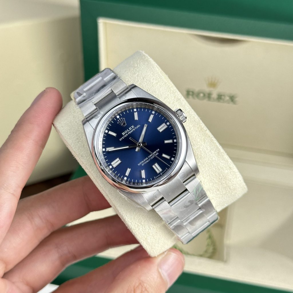 Rolex Oyster Perpetual 126000 Blue Dial 36mm 2
