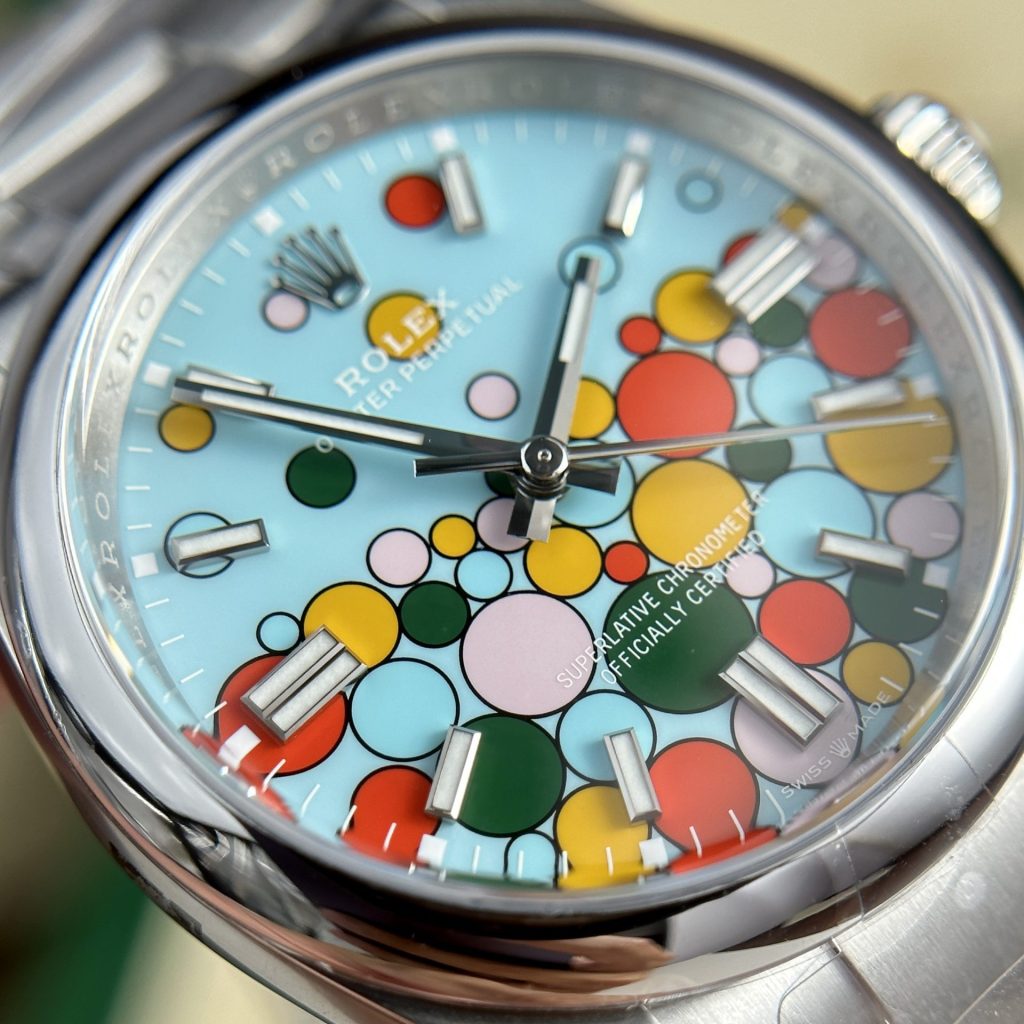 Rolex Oyster Perpetual 126000 Bubble Dial 36mm 3