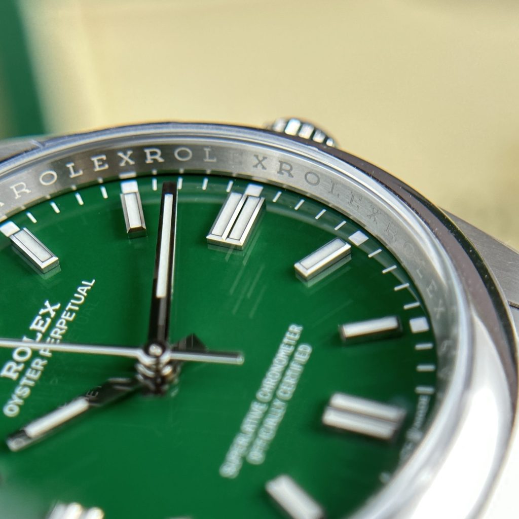 Rolex Oyster Perpetual 126000 Green Dial 36mm 5