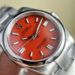 Rolex Oyster Perpetual 126000 Red Dial 36mm 3