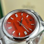 Rolex Oyster Perpetual 126000 Red Dial 36mm 4
